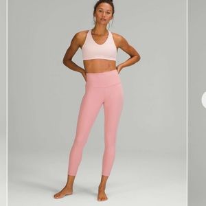 NWT lululemon Align HR Pant 28” Pink Puff 6